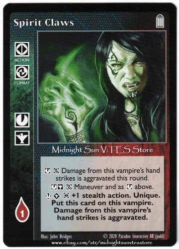 Spirit claws eredi del - eredi, sangue