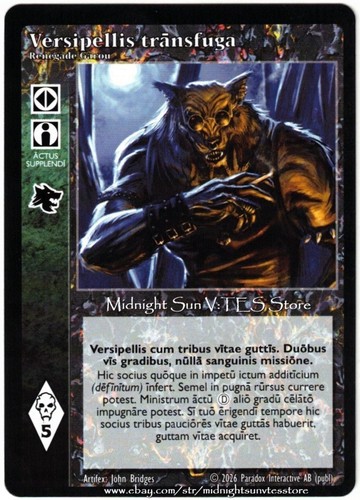 Renegade garou latin promo - renegade,