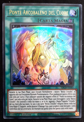 Ponte arcobaleno del cuore - arcobaleno,