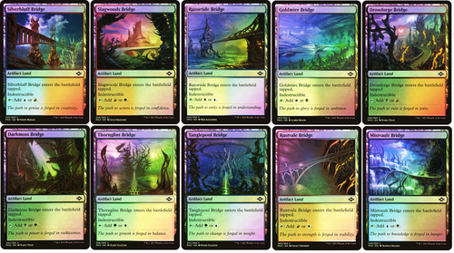 Foil artifact bridge - x,