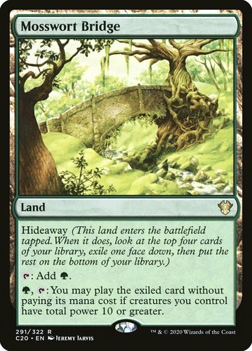 Mosswort bridge commander - -,