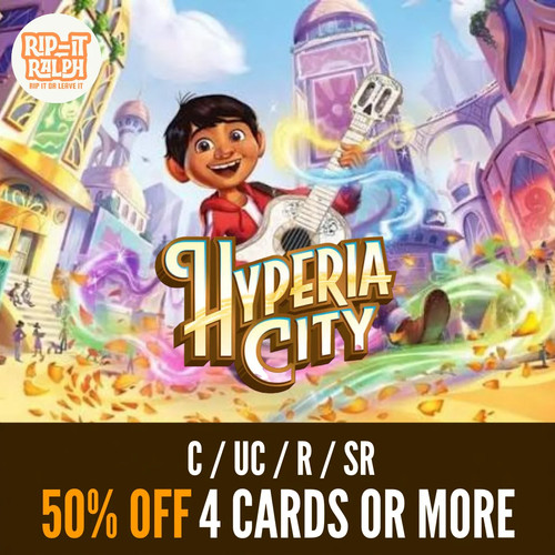 Disney lorcana hyperia city - disney,
