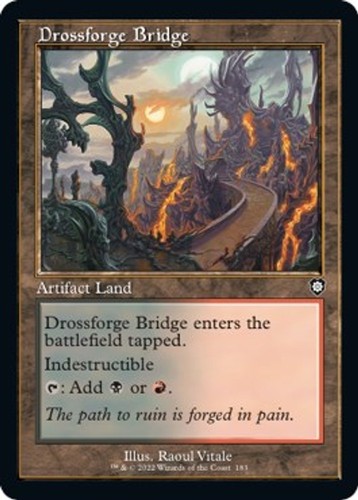 Magic mtg drossforge bridge - mtg,