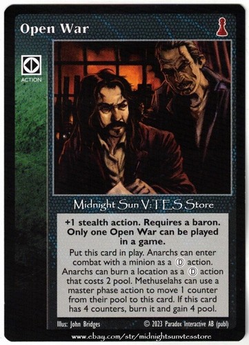 Open war new blood - new, v:tes
